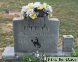 Howard Samuel "sam" Peeples, Jr