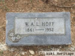 Weldon Abraham Lincoln "w.a.l." Hoff