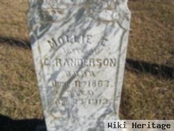 Mary Caroline "mollie" Marshall Randerson