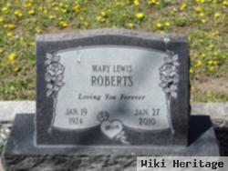 Mary Lewis Roberts