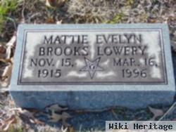 Mattie Evelyn Brooks Lowery