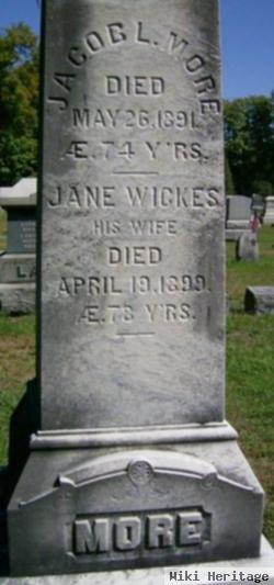 Jane Wickes More