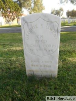 Cpl George Edward Owens