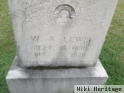 W A Lewis