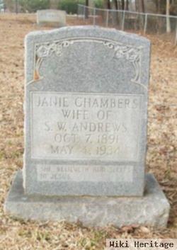 Janie Chambers Andrews