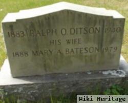 Mary Ann Bateson Ditson