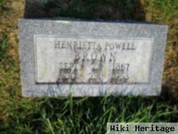 Henrietta Powell Brown