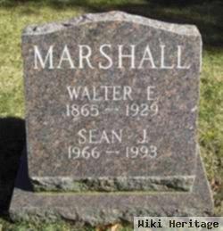 Walter E. Marshall