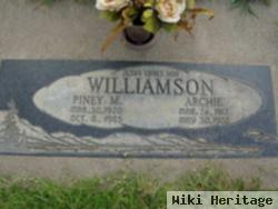 Piney M Williamson