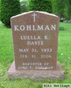 Luella K Kohlman Davis