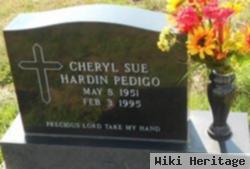 Cheryl Sue Hardin Pedigo