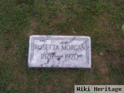 Rosetta "rosie" Carvell Morgan