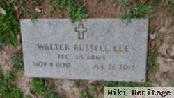 Pfc Walter Russell Lee