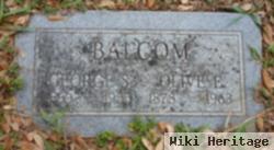 George S Balcom