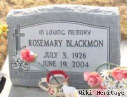 Rosemary Blackmon