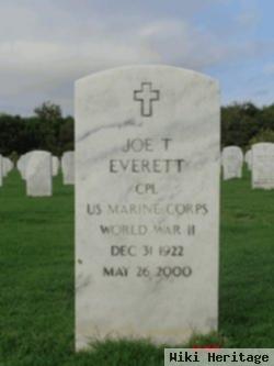 Joe T Everett