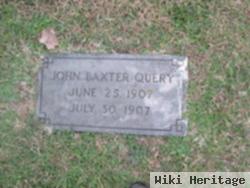 John Baxter Query