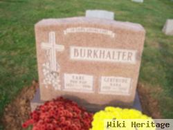 Gertrude Marie Weiss Burkhalter