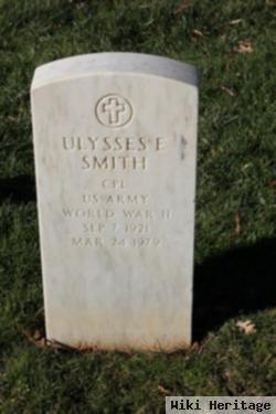 Corp Ulysses E. Smith