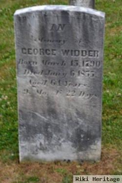 George Widder