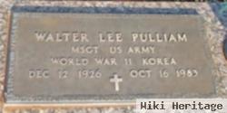 Walter Lee Pulliam, Sr