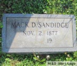 Mack D. Sandidge