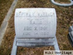 Bertha K. "katie" Marbach Gruene