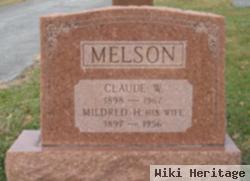 Claude W Melson