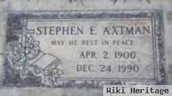 Stephen E Axtman