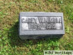 Carey W Kimble