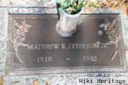 Matthew Robinson Peterson, Jr