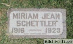 Miriam Jean Schettler