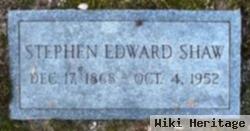 Stephen Edward Shaw