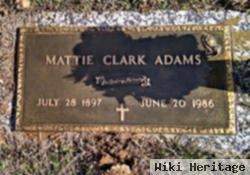 Mattie Clark Adams