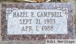 Hazel E Campbell
