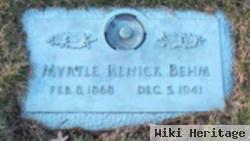 Myrtle Renick Behm