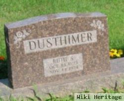 Ruth S Vermillion Dusthimer