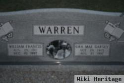 William Francis "frank" Warren