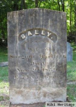 Sarah "sally" Gould Bartlett