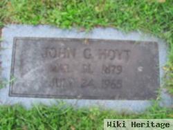 John G Hoyt