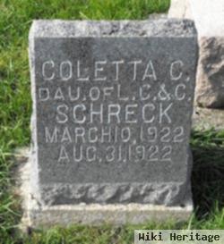 Coletta C Schreck