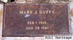 Mary J. Hubble Duffy