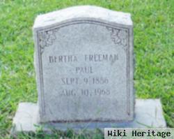Bertha Freeman Paul