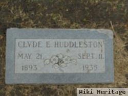 Clyde E Huddleston