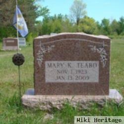 Mary K Williamson Teabo