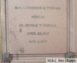 Catherine H Tindall