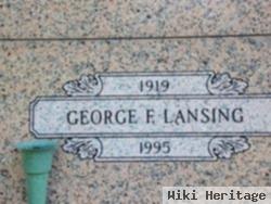 George F Lansing