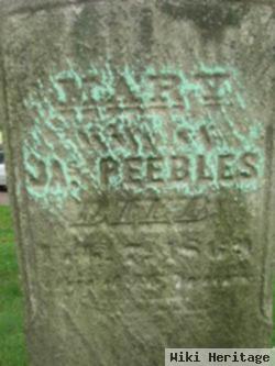 Mary Peebles