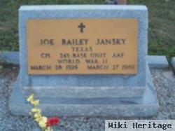 Cpl Joe Bailey Jansky