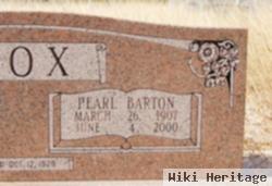 Pearl Barton Cox